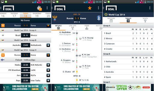 Livescore Bola Terlengkap